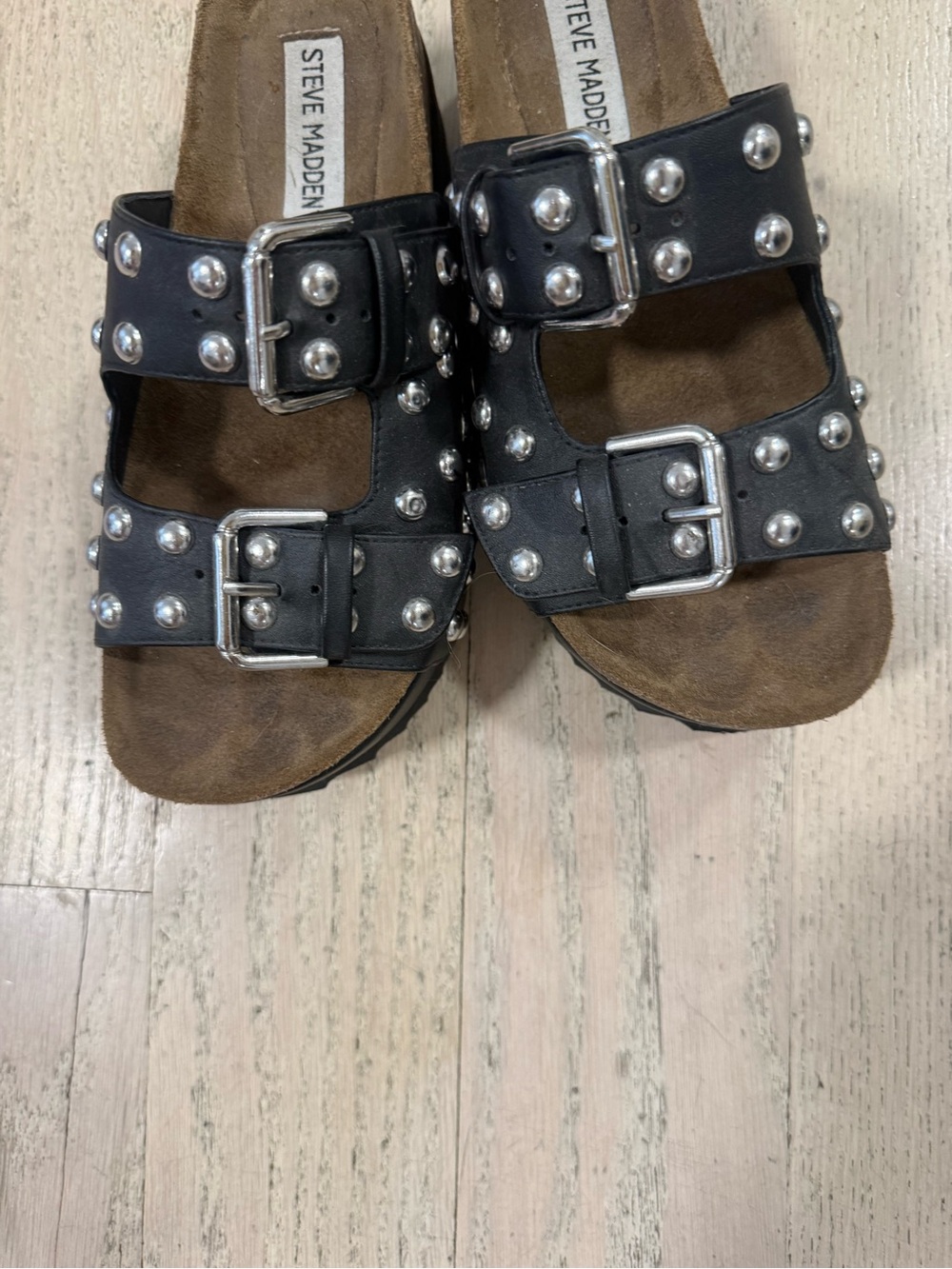 Steve Madden Kali S studded platform sandals - Picture 6 of 7